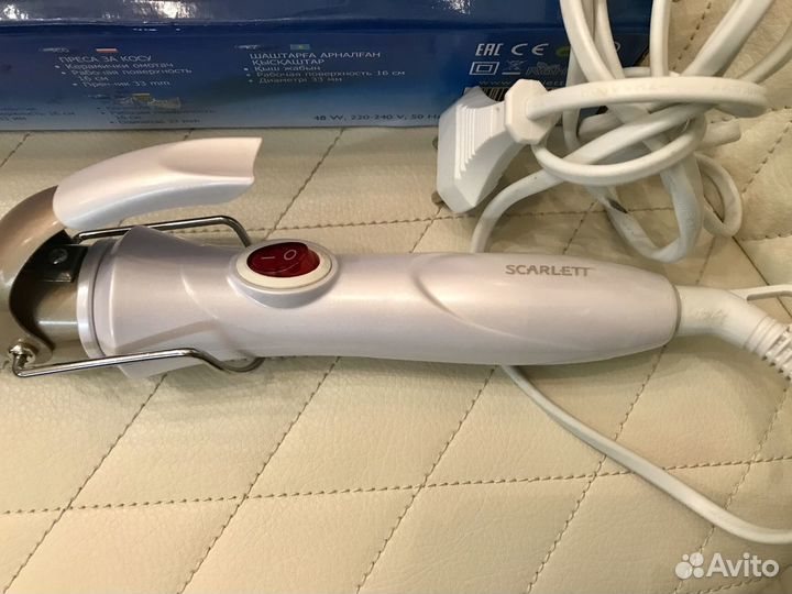 Плойка Scarlett керамическое покрытие