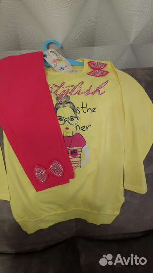 Детская одежда для девочек новая