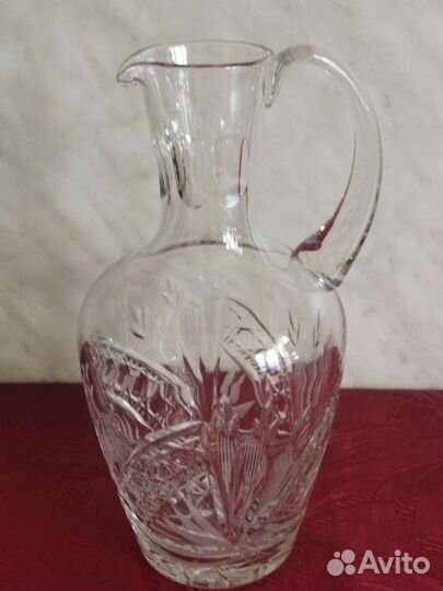 Графины и кувшин хрустальные СССР и чсср