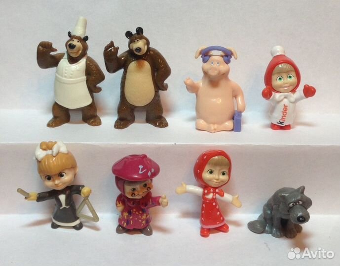 Киндер - сюрприз серия Маша и медведь