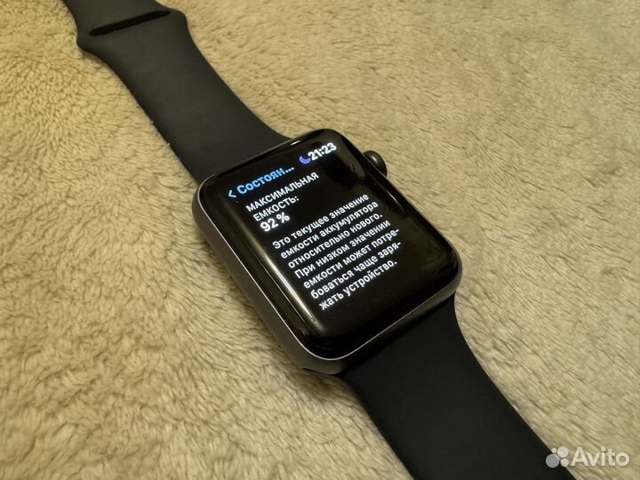 Часы apple watch series 3 42 mm
