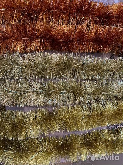 Мишура новогодняя