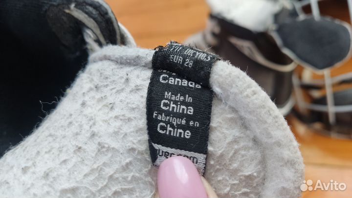 Хоккейные коньки bauer 28 размер