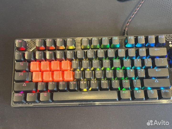 Клавиатура проводная A4Tech Bloody B810R