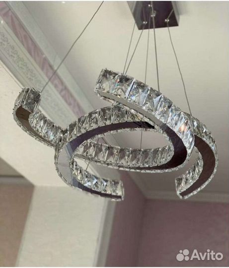 Подвесная Светодиодная led люстра norma