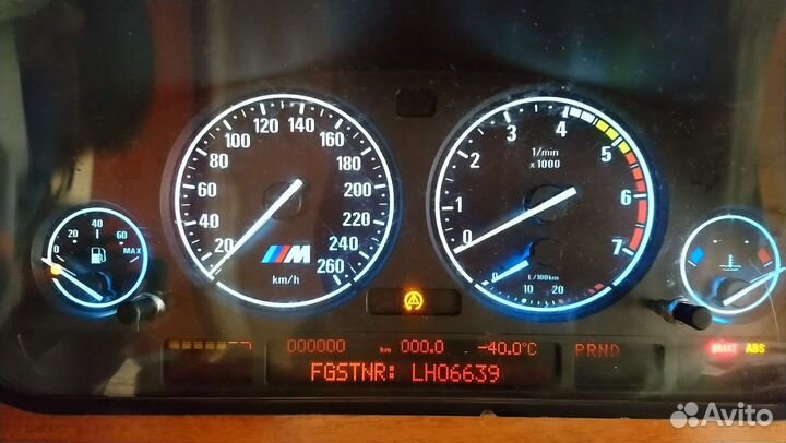 Приборная панель BMW E53 Х5 щиток приборов