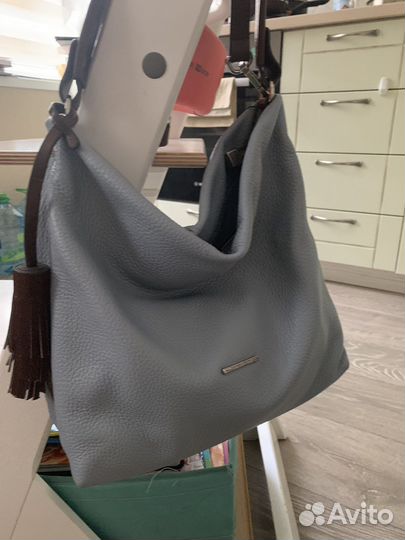 Сумка fiato новая натуральная кожа