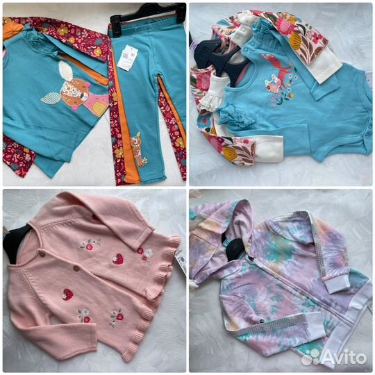 Новые детские вещи Mothercare