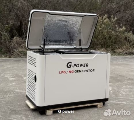 Газовый генератор 9 кВт G-powerSL9000SE3 с постоян