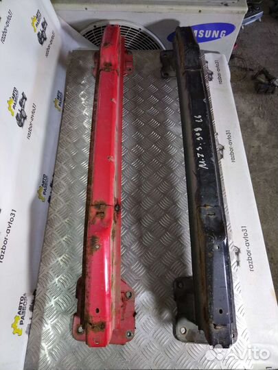 Мазда 3 бк задний усилитель бампера