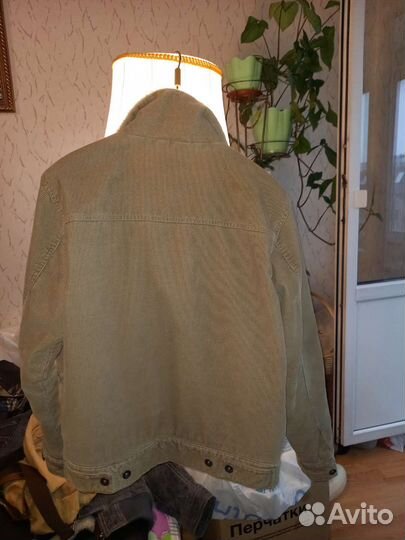 Куртка вельвет с мехом