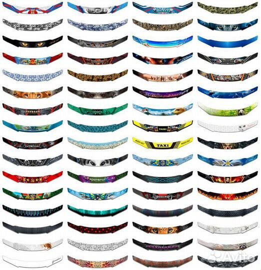 Дефлектор капота Toyota Corolla Cедан 2007-2010