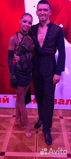 Платье для бальных танцев латина ю2 молодежь