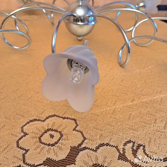 Люстра потолочная бу