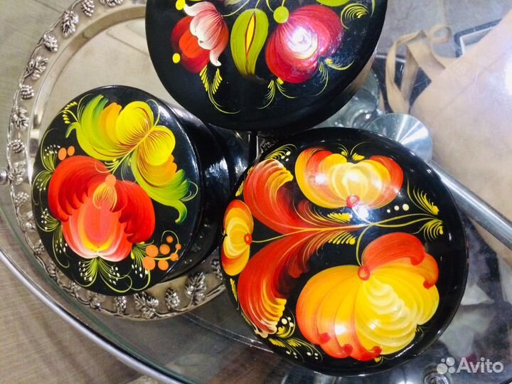 Шкатулка дерево ручная роспись