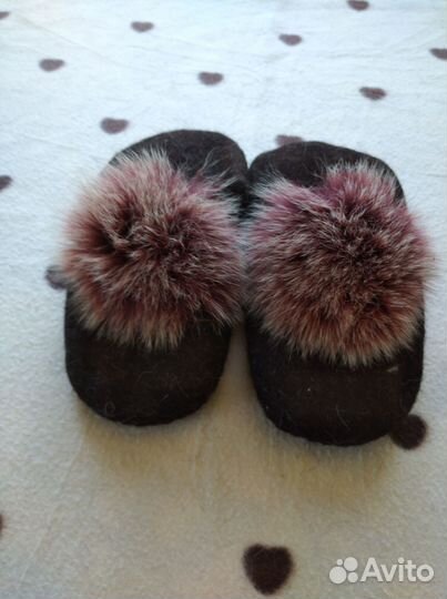 Тапочки валяные 