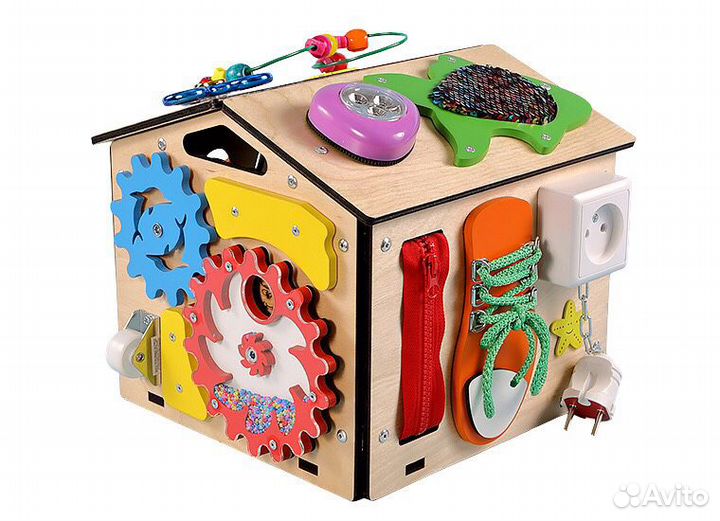 Бизиборд домик новый, бизидом