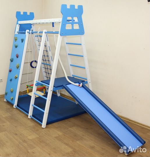 Спорт.комплекс детский Ладья-8 со скалодромом