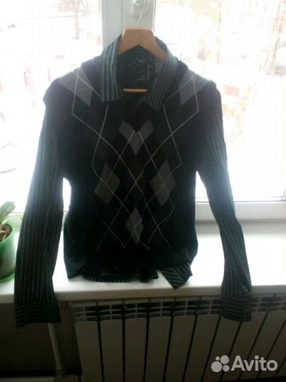 Рубашка с жилеткой