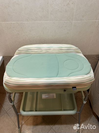 Ванночка и пеленальный столик 2 в 1