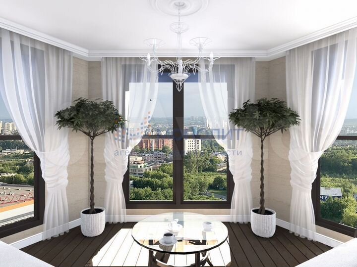 5-к. квартира, 206,7 м², 19/22 эт.
