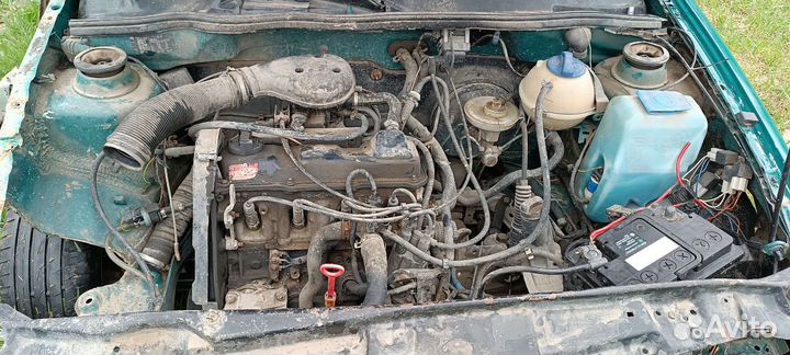 Двигатель Фольксваген 1F. 1.6л