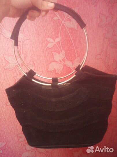 Сумка замшевая натуральная