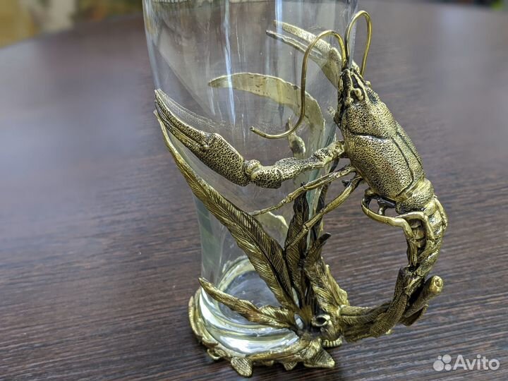 Пивной бокал Рак 0,5 л