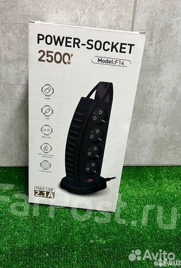 Сетевой фильтр удлинитель 2500W