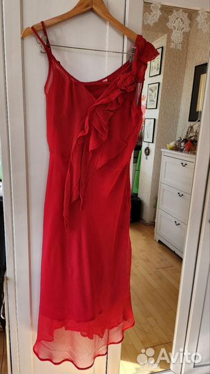 Платье вечернее из крепдешина, 44-46