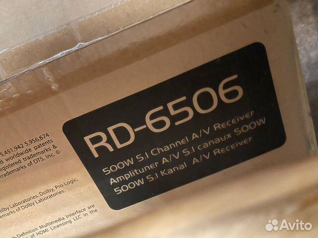 Усилитель ресивер AV Sherwood RD6506