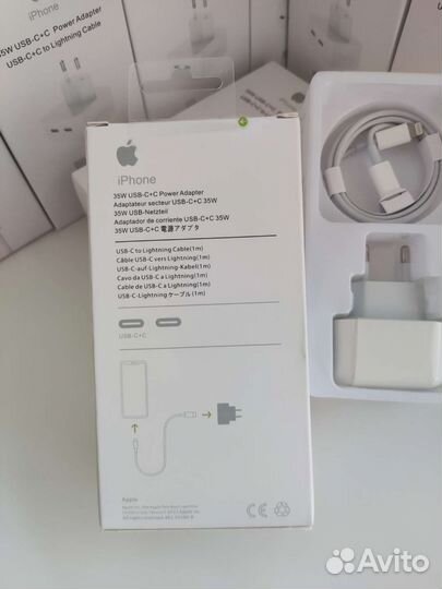 Зарядка на iPhone 35W оригинальный щелчок
