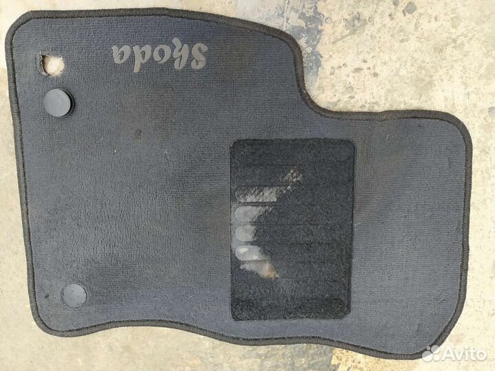 Коврики текстильные Шкода Октавия А7