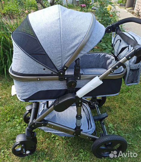 Новая коляска трансформер lux mom 555