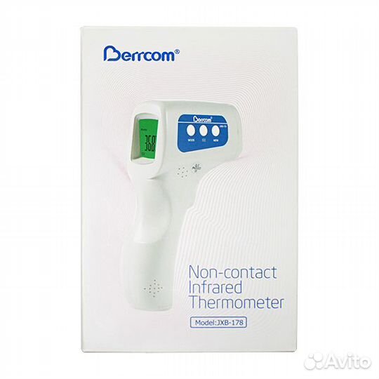 Термометр инфракрасный Berrcom JXB-178 белый