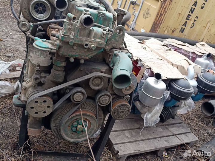 Двигатель на китайский самосвал CA6DL