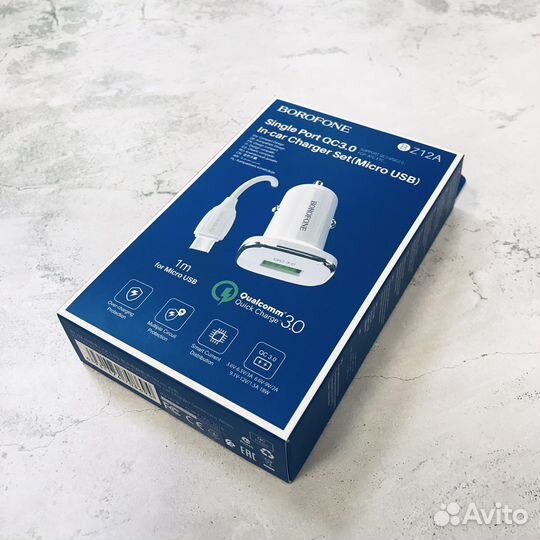 Зарядное устройство для телефонов BZ 12A /3A USB