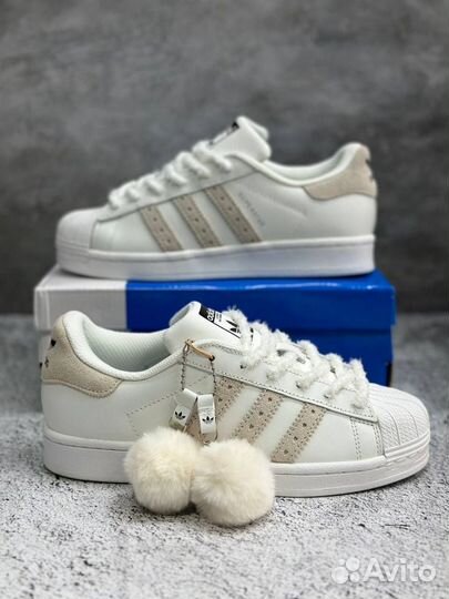 Кроссовки adidas superstar (36-41)premium