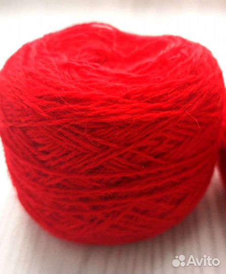 Пряжа из пуха норки (ангора)