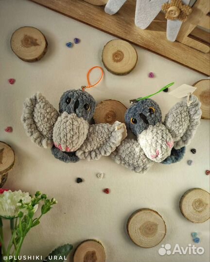 Вязаные игрушки ручной работы