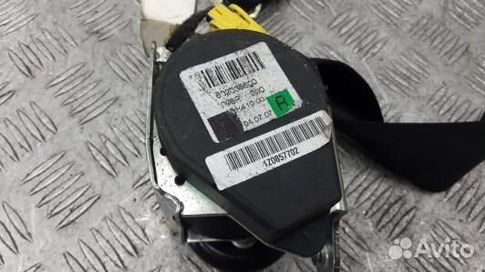 Ремень безопасности с пиропатроном сиденья передне