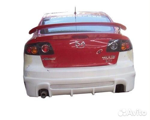 Задний бампер mazda 3 BK (2003-2009) седан