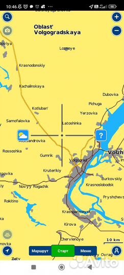 Волгоград карта глубин