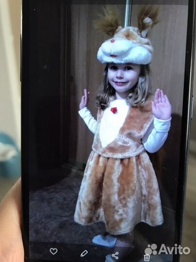 Костюм белочки