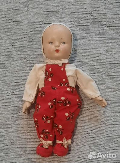 Кукла СССР прессопилки, московская фабрика 8 марта