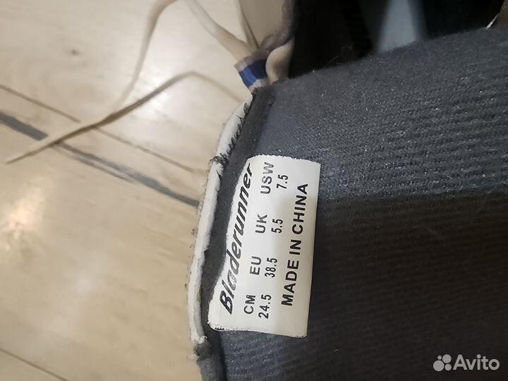 Коньки фигурные 38 размер утепленные