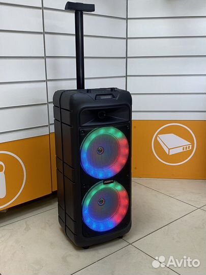 Огромная блютуз колонка с микрофоном ZQS8211