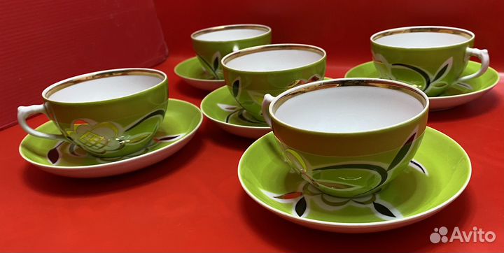 Чайные пары Дулёво СССР