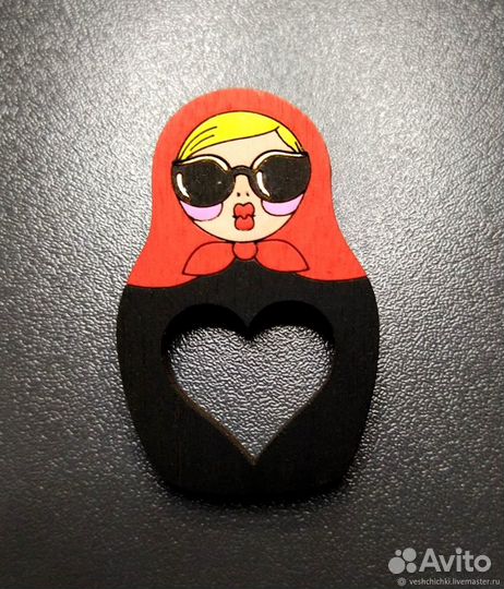 Броши- Матрешки