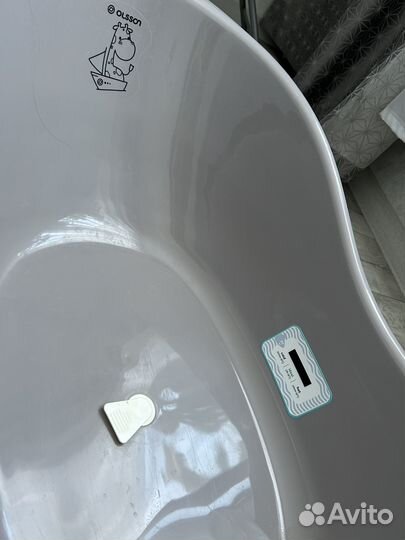 Ванночка для купания с термометром